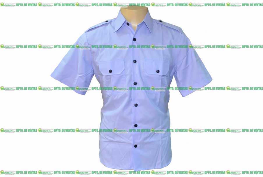 Camisa Celeste Aviación M.C.