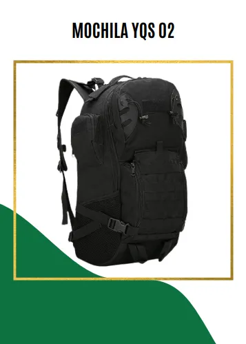 MOCHILA NEGRA YQS02