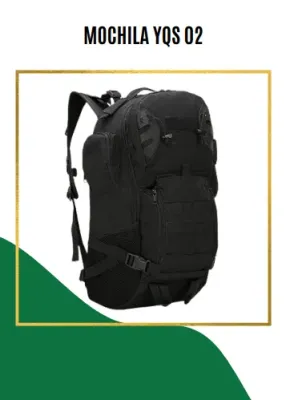 MOCHILA NEGRA YQS02